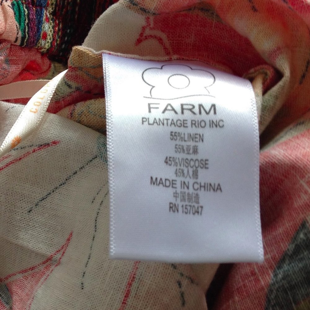 Farm Rio Feminine Nature Shorts - Picture 11 of 12